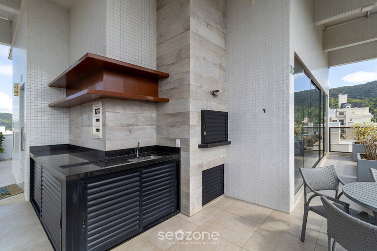 Outdoor dining, CSD - Apartments Near Bombas Beach, Bombinhas