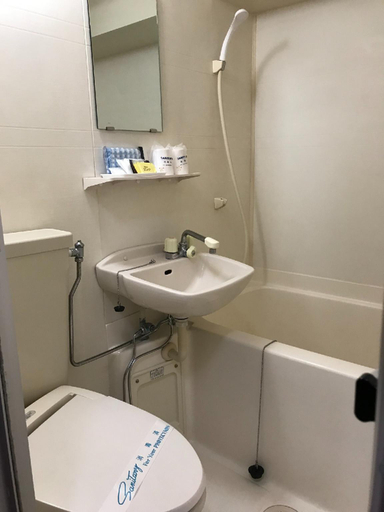 Bathroom, Weekly & Monthly City Inn Kokura, Kitakyūshū