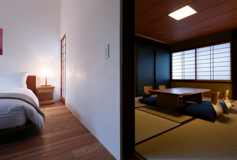 Bedroom 4, Kyomachiya Hotel Shikijuraku, Kyoto
