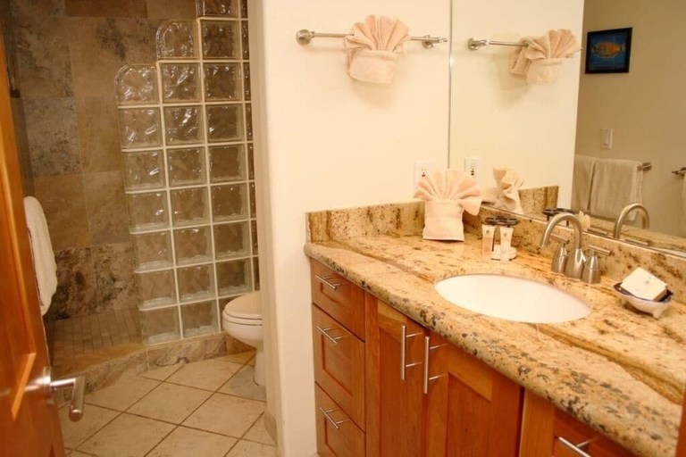 Bathroom, Kihei Beach, #303 1 Bedroom Condo by RedAwning, Maui