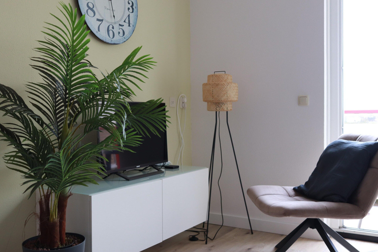Living room 5, Waterfront Apartment With Balcony, Wûnseradiel