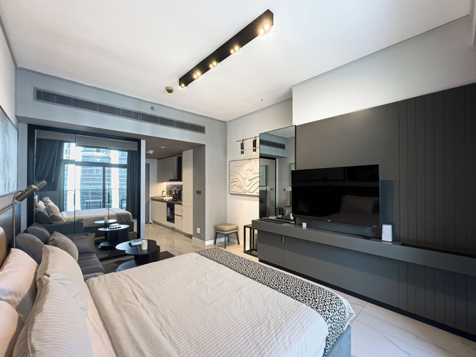 Room 1, Canal View Studio Near Dubai Mall, Dubai