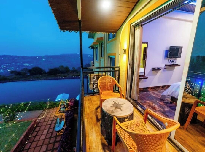Terrace/patio, Hiltan Valley Resort, Satara