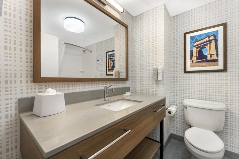 Bathroom 4, Hampton Inn & Suites Pittsburgh-Meadow Lands , Washington