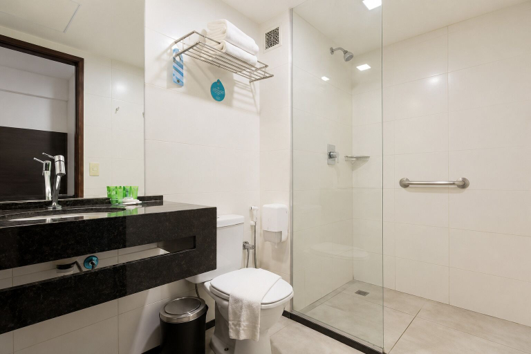 Bathroom 5, Ritz Suítes Grand Hotel Boutique, Maceió (capital)