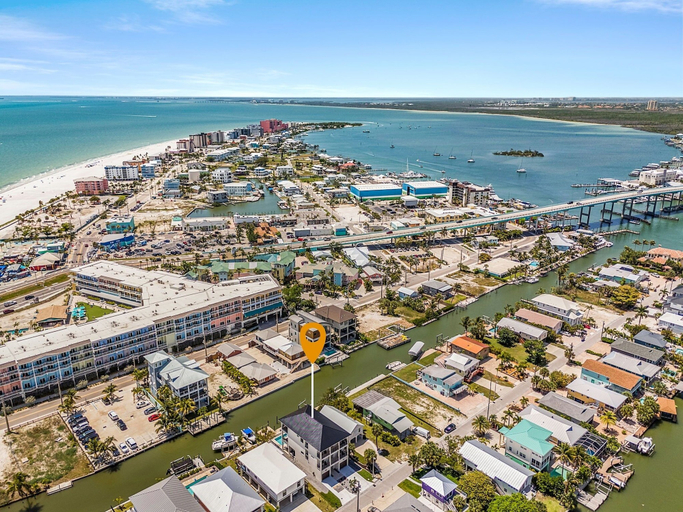 Aerial view 4, 163 Tranquility Tides : 6br W/ Pool And Spa! 6 Bedroom Home, Lee