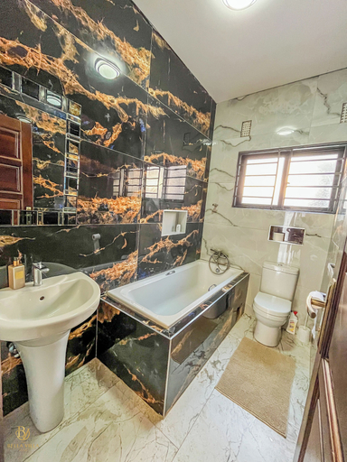Bathroom 5, The Bella Villas Luxury Apartments, Lusaka