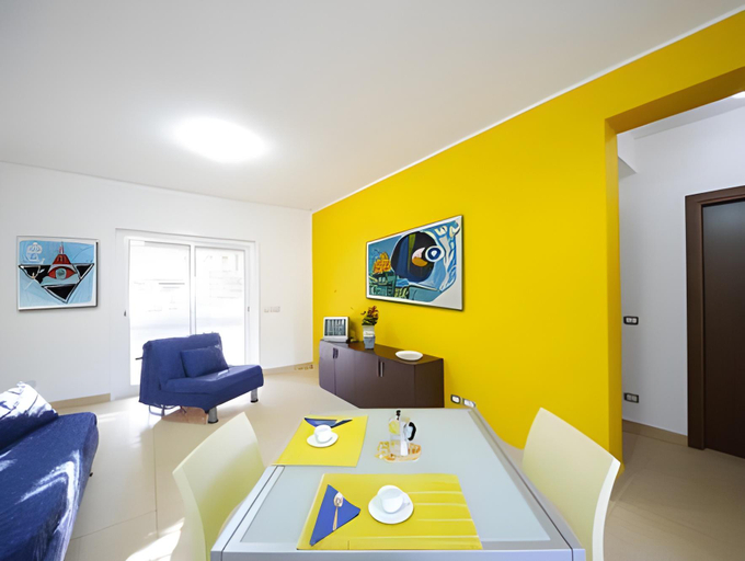 Bedroom, Elysium Residence, Messina
