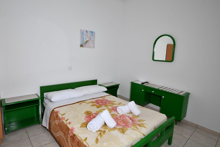 Bedroom 2, Ancient Thera Apartments, South Aegean