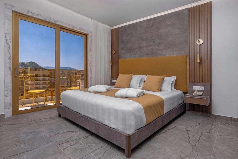 Bedroom 2, Rhodos Horizon Boutique – Adults Only, South Aegean