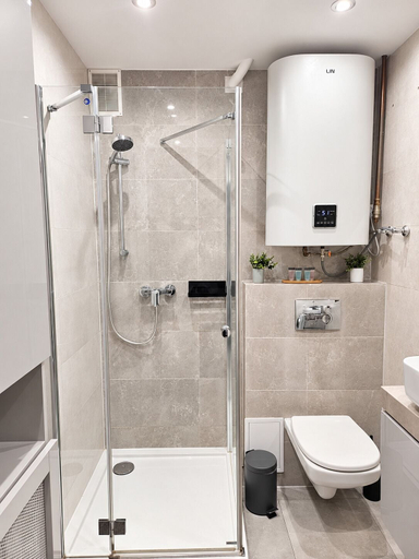 Bathroom, Chopin - by Kairos Apartments, Gliwice City