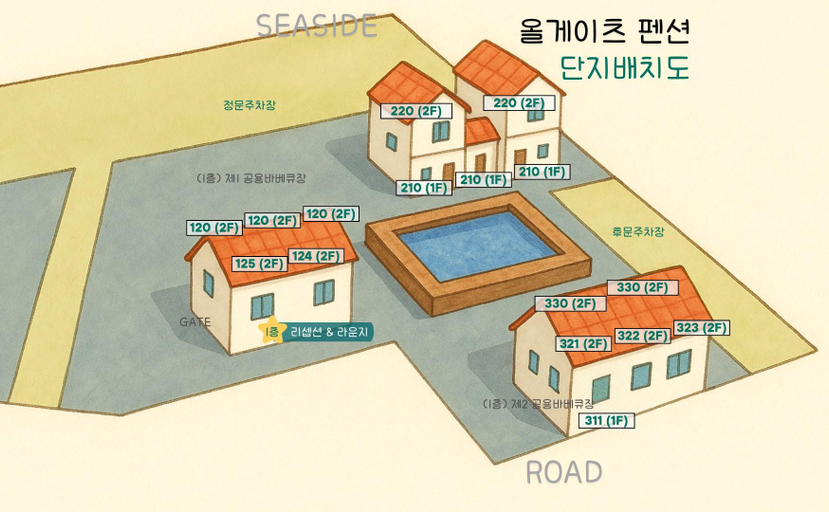 Bedroom, All Gates, Taean