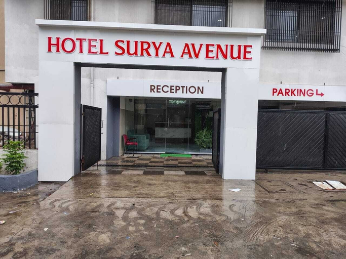 Exterior detail, Surya Avenue, Nashik