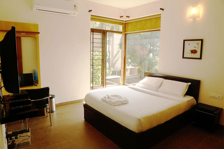 Bedroom, Kolam Serviced Apartments, Chennai