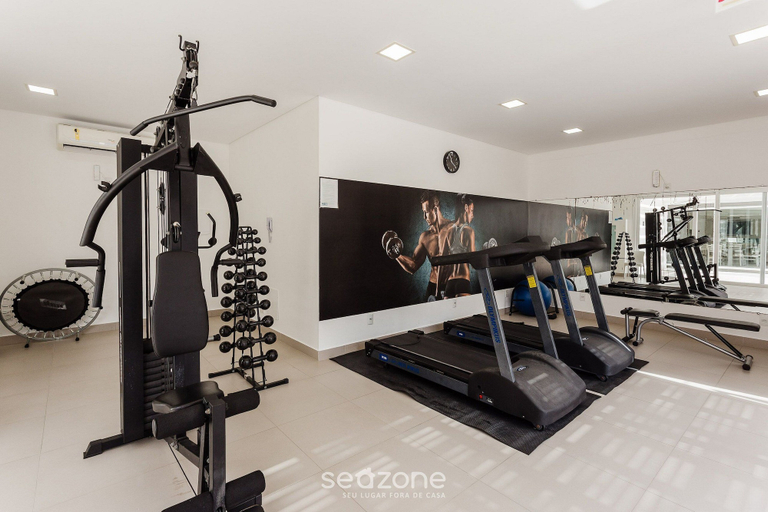 Fitness facility, New apt With Barbecue 350m From the Beach Rtg101, Florianopolis