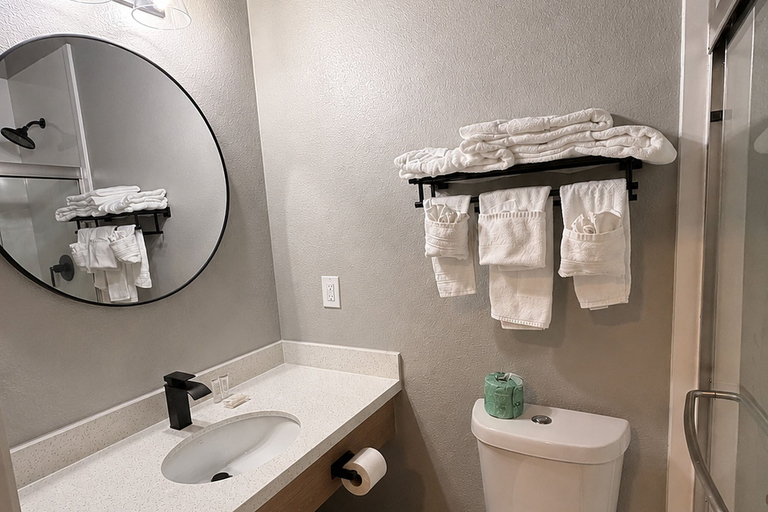 Bathroom 5, Super 8 by Wyndham Brenham TX, Washington