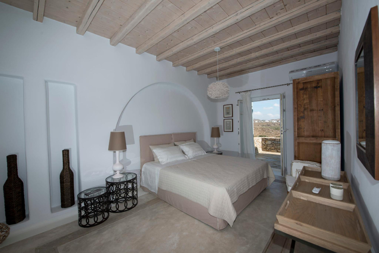 Bedroom 3, Sleek modern villa in St Lazarus area, South Aegean