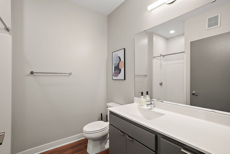 Bathroom 2, CozySuites Marquee, Hennepin