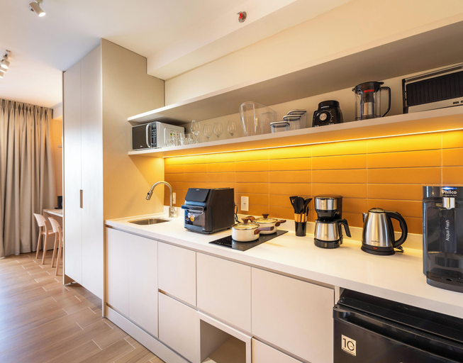 Private kitchen 3, Studio completo na Vila Mariana - Wecare, São Paulo