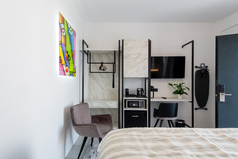 Bedroom 3, Central Boutique Hotel by Naoussa Hills - Adults Only, South Aegean