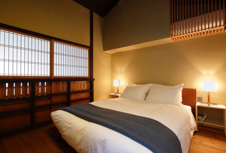 Bedroom 2, Kyomachiya Hotel Shikijuraku, Kyoto
