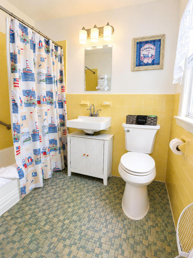 Bathroom, A Beach Breeze Inn, Barnstable