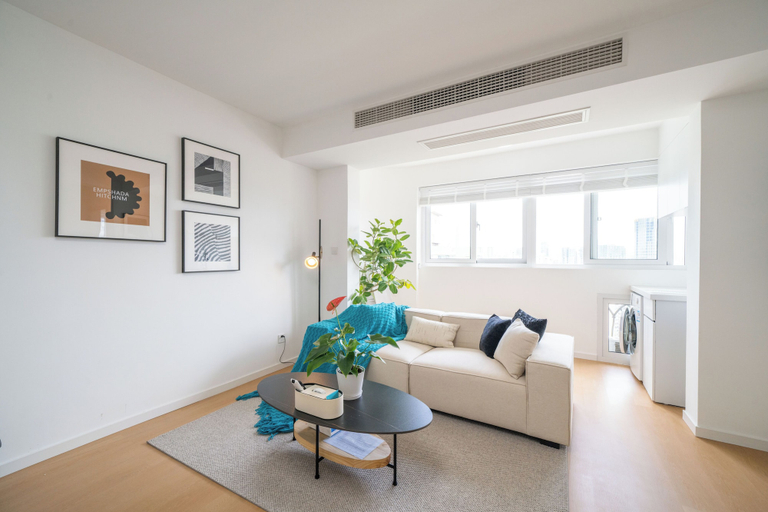 Living area 4, Tyms 2BR 2BA APT Xujiahui Huijing Garden, Shanghai