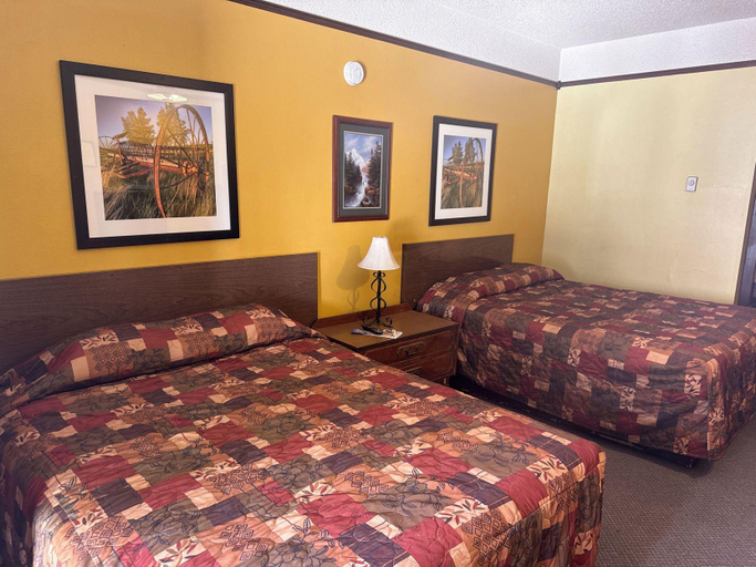 Bedroom 5, plains motel, Converse