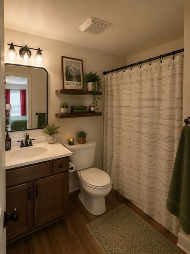 Bathroom 4, The Washington Lofts, Cattaraugus