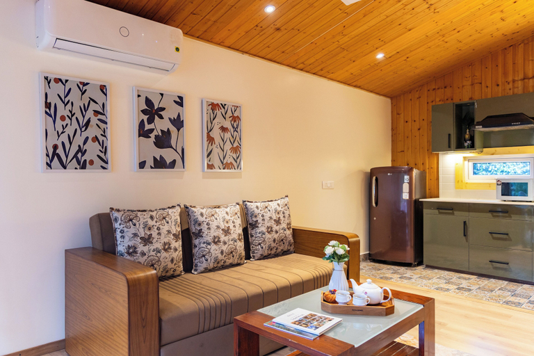 Living area 5, Alaya stays Alora in the hills, Dehradun