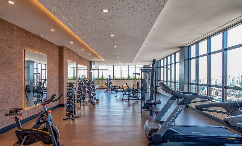 Fitness facility, Studio in a Condominium With a Pool Idvb2103, Goiania