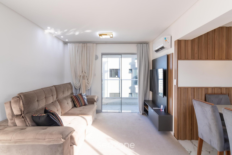 Living area 4, Apt w/ BBQ 550m From the Beach Gev1701, Itapema