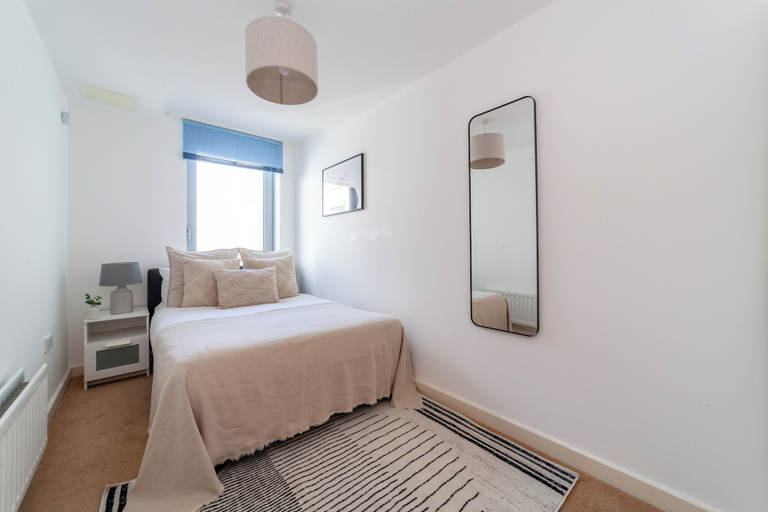 Bedroom 2, The Stratford Apartments, London