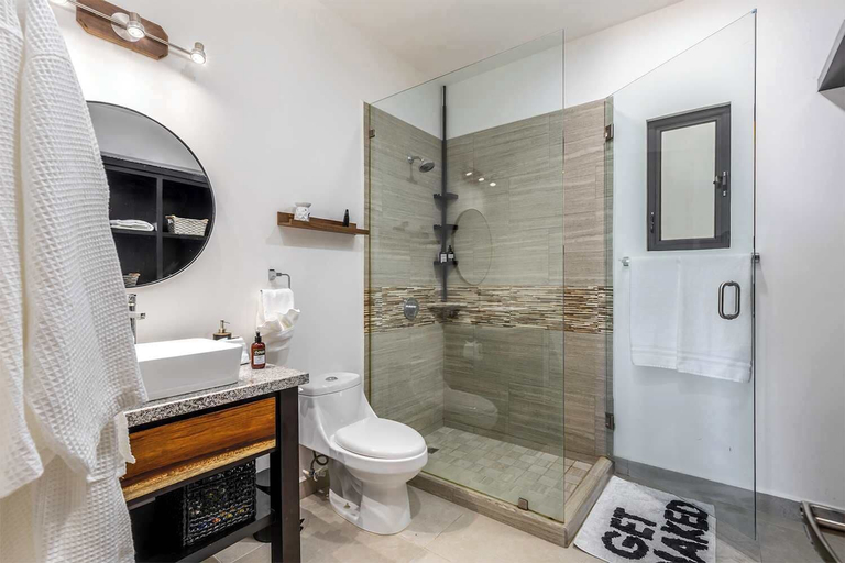 Bathroom 4, Amazing 2BR Condo With Rooftop Pool - BBQ, La Paz