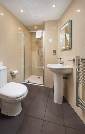 Bathroom 4, New Town Hotel, Edinburgh