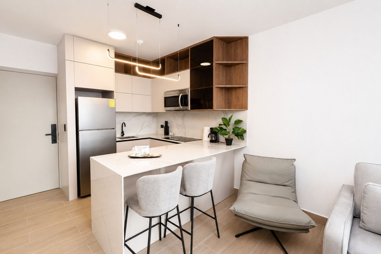 Private kitchen 3, The Hub by Boutique Apartments, Panamá
