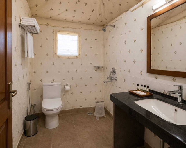 Bathroom 3, Oran Desert Camp And Resort, Jaisalmer