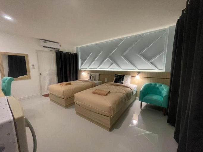 Bedroom 2, Kiatwimon Hotel, Muang Phitsanulok