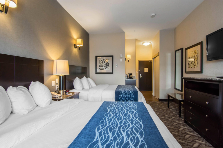 Bedroom 4, Comfort Inn & Suites, Division No. 11