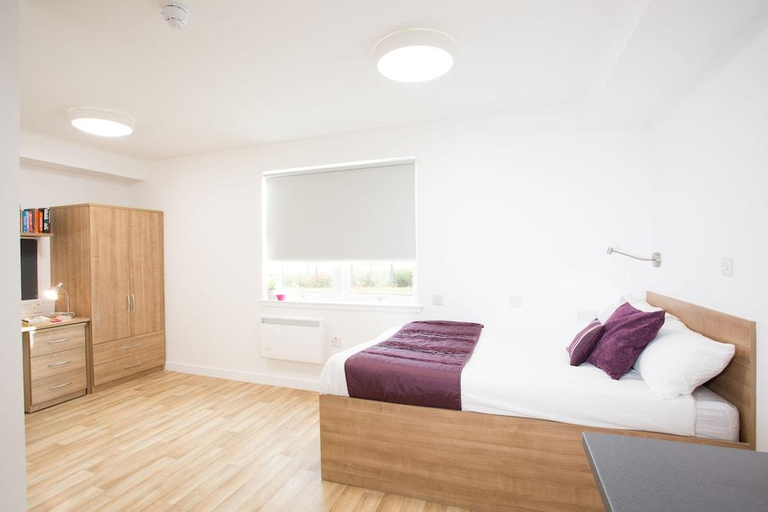 Bedroom 2, Cityheart Inverness - Campus Accommodation, Highland