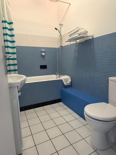 Bathroom 5, Hôtel du Commerce, Aveyron