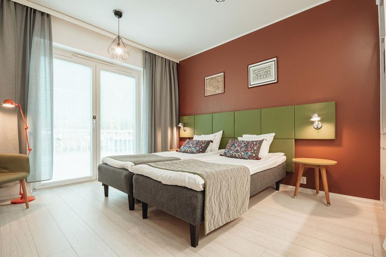 Bedroom 2, Time Apartments Ylistönmäki, Central Finland