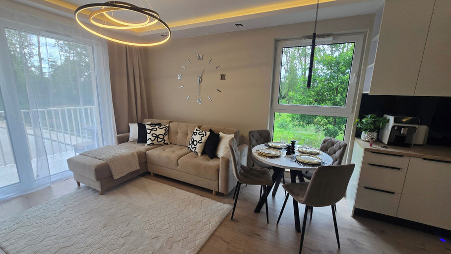 Living area 5, Nowe Apartamenty Dworcowa Blisko Suntago Mszczonow, Żyrardów