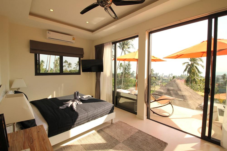 Bedroom 3, Baan Seaview Holiday Villas., Ko Samui