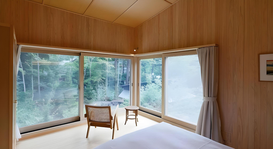Bedroom 3, SHISHI-IWA HOUSE KARUIZAWA, Karuizawa