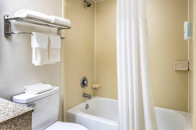 Bathroom 4, Quality Inn at Albany Mall, Dougherty