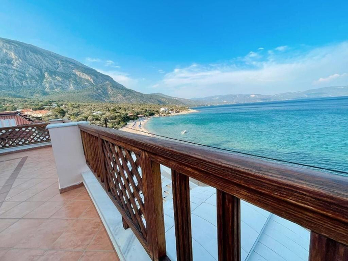 Bedroom 2, Nereides Seaside Apartments, North Aegean