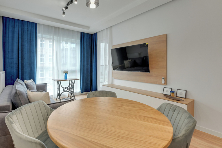 Living room 4, RentPlanet - Apartamenty Kapitanat, Gdańsk City