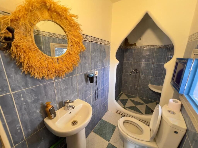 Bathroom 4, blue city, Chefchaouen