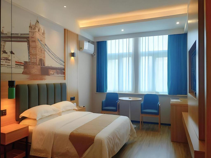 Bedroom 3, GreenTree Inn QinYang Middle HuaiFu Road Express Hotel, Jiaozuo